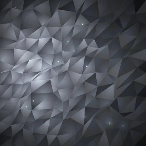 Abstract gray polygonal background pattern for modern digital design elements Stock Footage 345689974