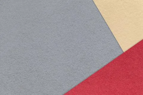 Abstract gray, red, light beige paper background with copy space. Template .. Stock Photos