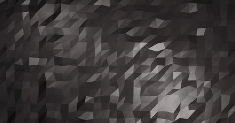 Abstract gray silver low poly triangular mesh background 스톡 일러스트
