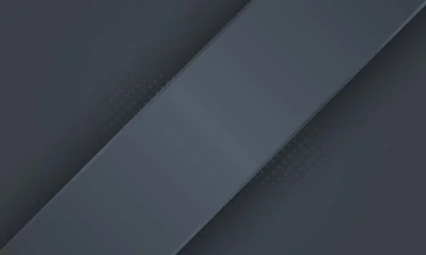 Abstract gray stripe diagonal background with shadow and halftone texture. Stock Illustration