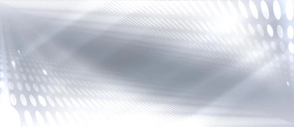 Abstract gray tech dot lines with perspective Illustrazione stock