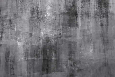 Abstract gray textured background with brush strokes and artistic elements 스톡 사진