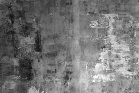 Abstract gray textured background with rough brush strokes and artistic gru.. Foto stock
