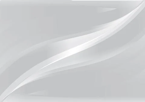 Abstract gray wave vector background Stock Illustration