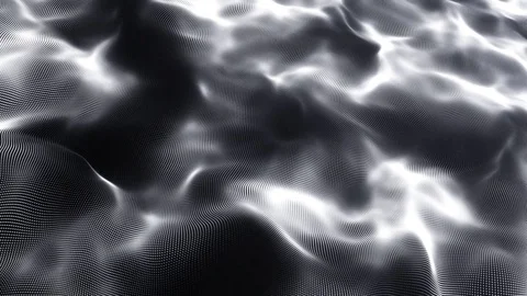 Abstract Gray Waves Stock Footage 79775747