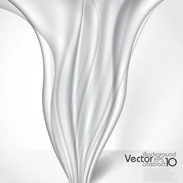 Abstract Gray Wavy Background Abstract Gray Wavy Background. Vector Illust... Foto stock