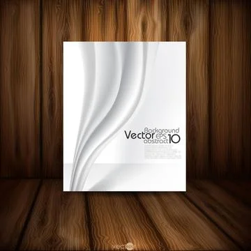 Abstract Gray Wavy Background. Abstract Gray Wavy Background. Vector Illus... Stock Photos
