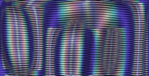 Abstract gray wavy background with grid lines and rounded shapes with moire Stock Illustration