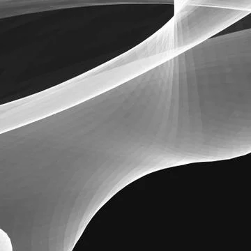 Abstract grayscale flame vector mesh background. Futuristic technology style. Stock Illustration