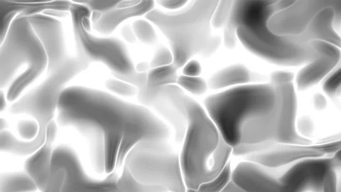 Abstract grayscale fluid dynamic pattern design, seamless flowing texture b.. Video stock 293876453