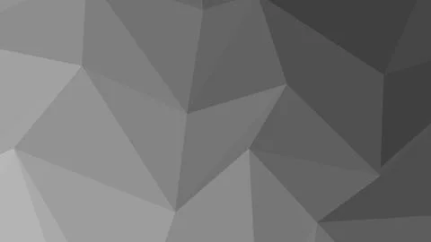 Abstract grayscale geometric pattern with overlapping polygons creating a low 스톡 일러스트