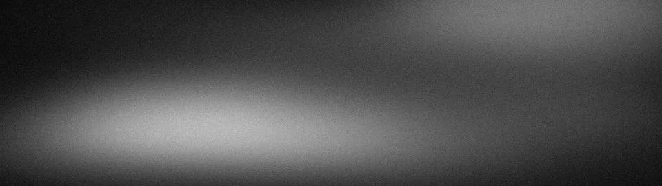 Abstract grayscale grainy texture background with wide format and blurred g.. Stock Photos