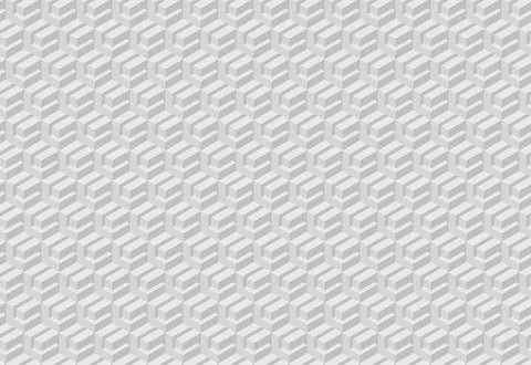 Abstract grayscale isometric pattern.  Repeating geometric shapes create a .. Stock Illustration