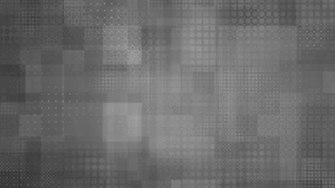 Abstract grayt background with halftone grid pattern, varying textures and Video stock 297233744