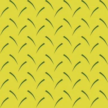 Abstract Greek leaves repeat pattern on yellow background Illustrazione stock