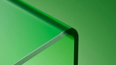 Abstract Green 3D Wallpaper Geometry Background Stock Illustration