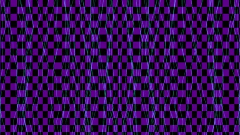 Abstract Green and Black Checkered Pattern Animation Stock Footage 331990326