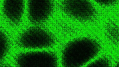 Abstract Green and Black Dot Pattern with Textured Surfaces for Design Projects Stock Footage 345421056