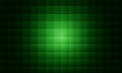 Abstract green and black gradient square pattern background. artistic decorative Stock Illustration