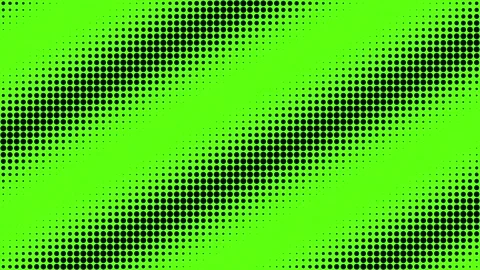 Abstract green and black halftone dot pattern background Stock Footage 346136346