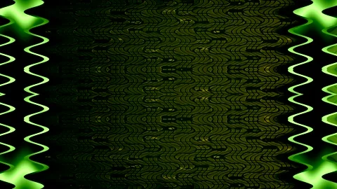 Abstract Green and Black Pattern Stock Footage 284401796