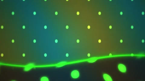 Abstract Green and Blue Bokeh Lights Pattern Background. Stock Footage 334480075