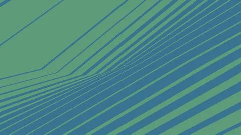 Abstract green and blue diagonal stripes background pattern 스톡 일러스트