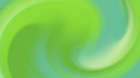 Abstract Green and Blue Swirl Background with Smooth Gradient Effect Stock Footage 304275553