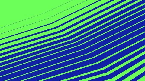 Abstract green and blue wave lines background pattern Stock Illustration