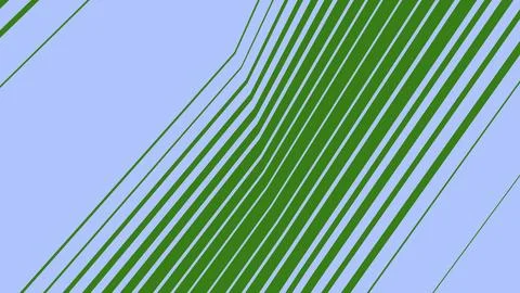 Abstract green and light blue diagonal striped pattern Stock Illustration