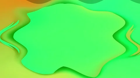 Abstract Green and Orange Background Stock Footage 284407036