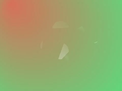 Abstract Green and Peach Gradient Background with Soft Geometric Shapes for.. Stock Illustration