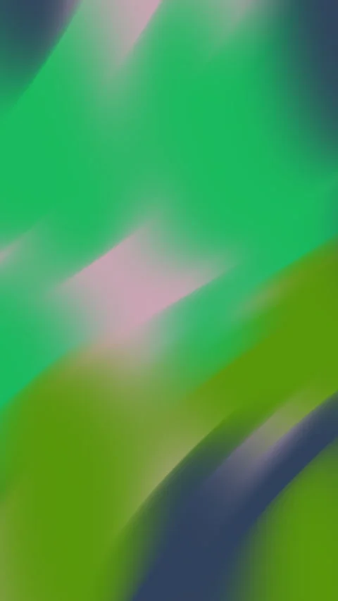 Abstract Green and Pink Gradient Waves Flowing in Soft Blurred Motion Backg.. Stockbeeldmateriaal 333938475