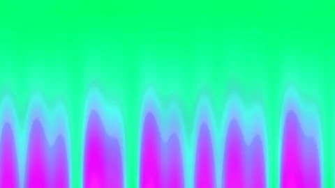 Abstract green and pink gradient smoke flames animation background Stock Footage 336766658