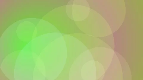 Abstract Green and Pink Gradient Background with Overlapping Translucent Bo.. Stock Illustration