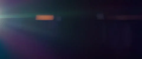 Abstract green and purple anamorphic lens flares and light leaks Stock Footage 337791737