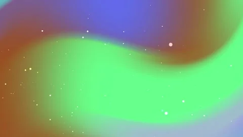 Abstract Green and Purple Background with Sparkling Particles 動画素材 335560081