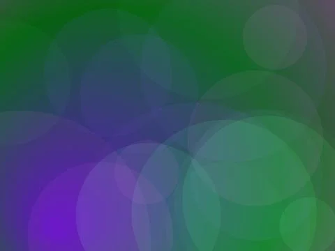 Abstract Green and Purple Gradient Background with Overlapping Translucent .. イラスト素材