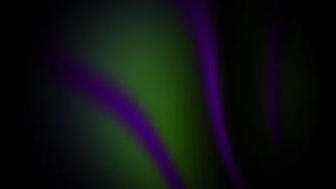Abstract Green and Purple Light Streaks Flowing on Black Background for Mod.. Stock Footage 345276836