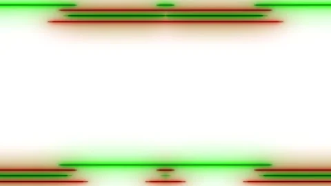 Abstract Green and Red Frame Stock Footage 284390917