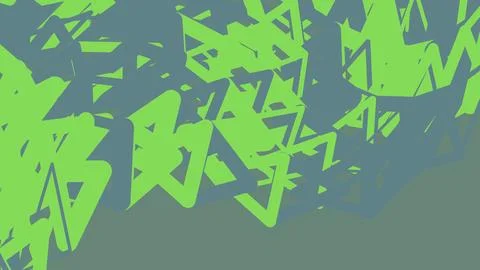 Abstract green and teal geometric shapes pattern background 스톡 일러스트