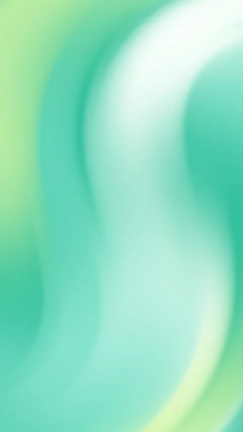 Abstract Green and Teal Gradient Flowing Smoothly Background Animation Stock Footage 327502747