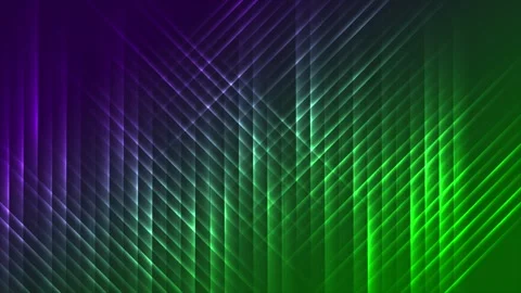 Abstract green and violet ribbed gradient motion background Stock Footage 345705600