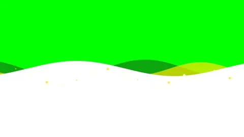 Abstract green and white landscape background with soft flowing wave shapes Stock Footage 340903741