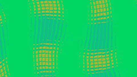 Abstract green and yellow checkered pattern background Stock Illustration