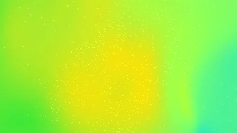 Abstract Green and Yellow Gradient Background Concept with Glittering Particle Stock Footage 314010088