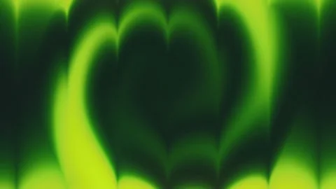Abstract Green and Yellow Gradient Wavy Motion Background Loop Stock Footage 334977959
