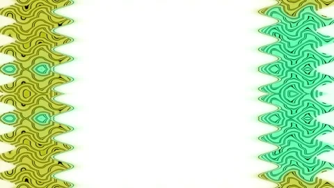 Abstract Green and Yellow Pattern Background with White Space Stock Footage 284390986