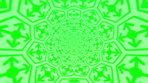 Abstract Green Arrow Pattern Stock Footage 289131044