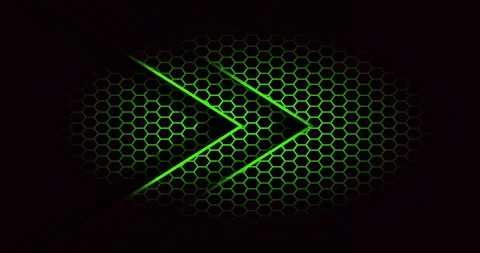 Abstract Green Arrows Stock Footage 104032506